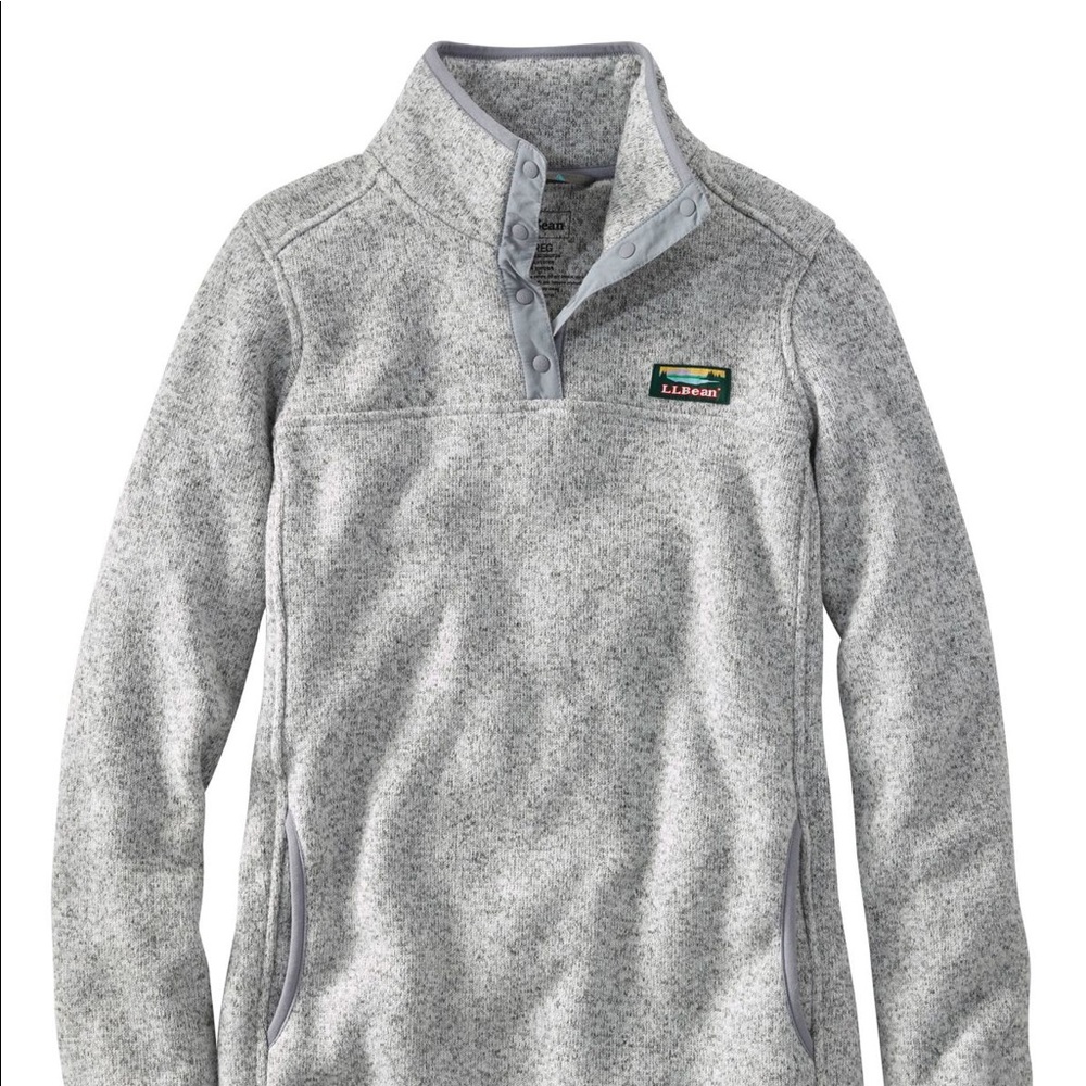 LL Bean Sweater Fleece Pullover